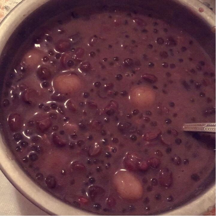 满记甜品之红豆沙配西米露