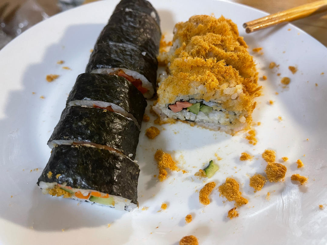 黄金肉松寿司