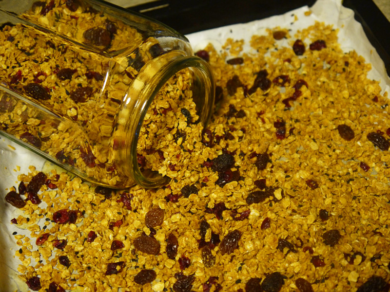 格兰诺拉燕麦片 Homemade Granola