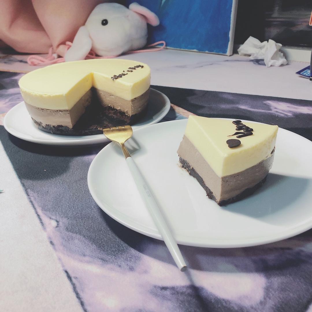 黑白巧克力慕斯蛋糕