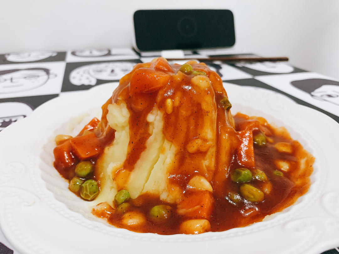 好吃到没朋友🔥黄磊老师同款火山土豆泥