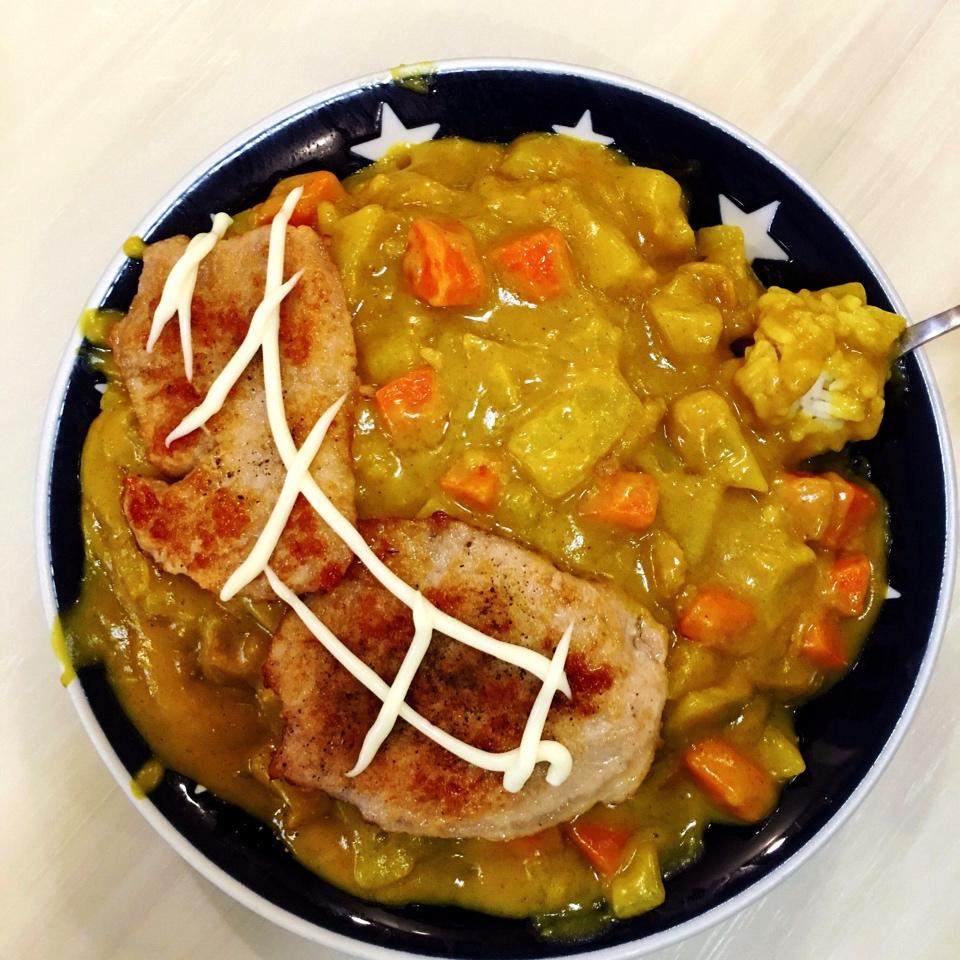 椰香咖喱猪排饭—浓而不腻的奶香