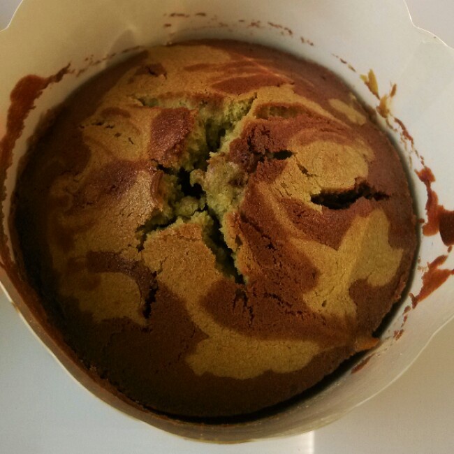 【知足常樂】- 抹茶巧克力大理石杯子蛋糕