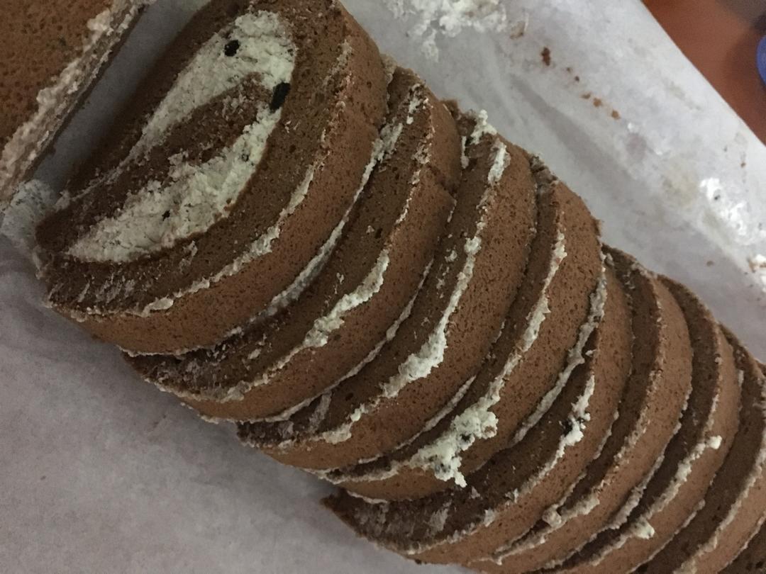 奥利奥咸奶油巧克力卷