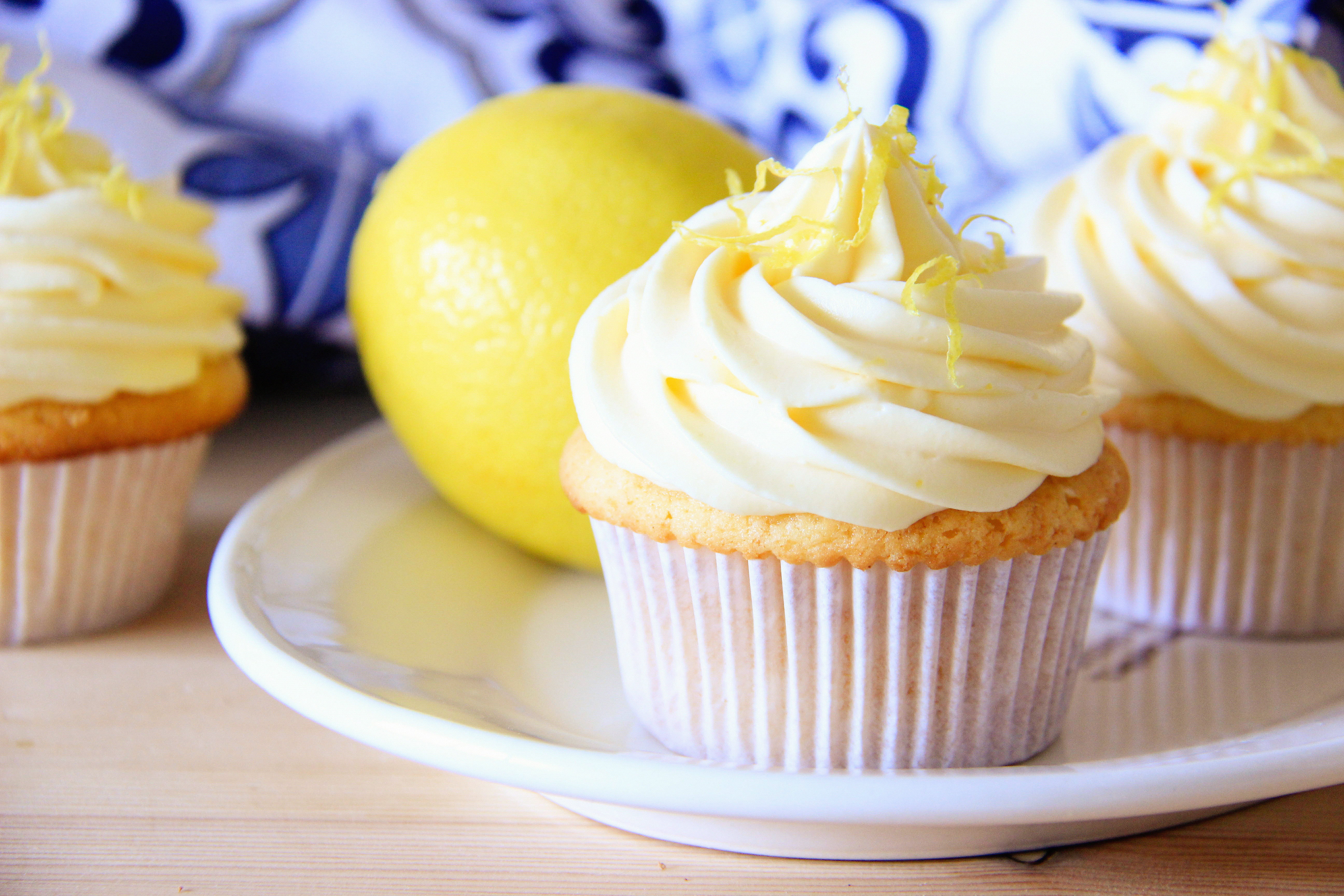 柠檬协奏曲杯子蛋糕