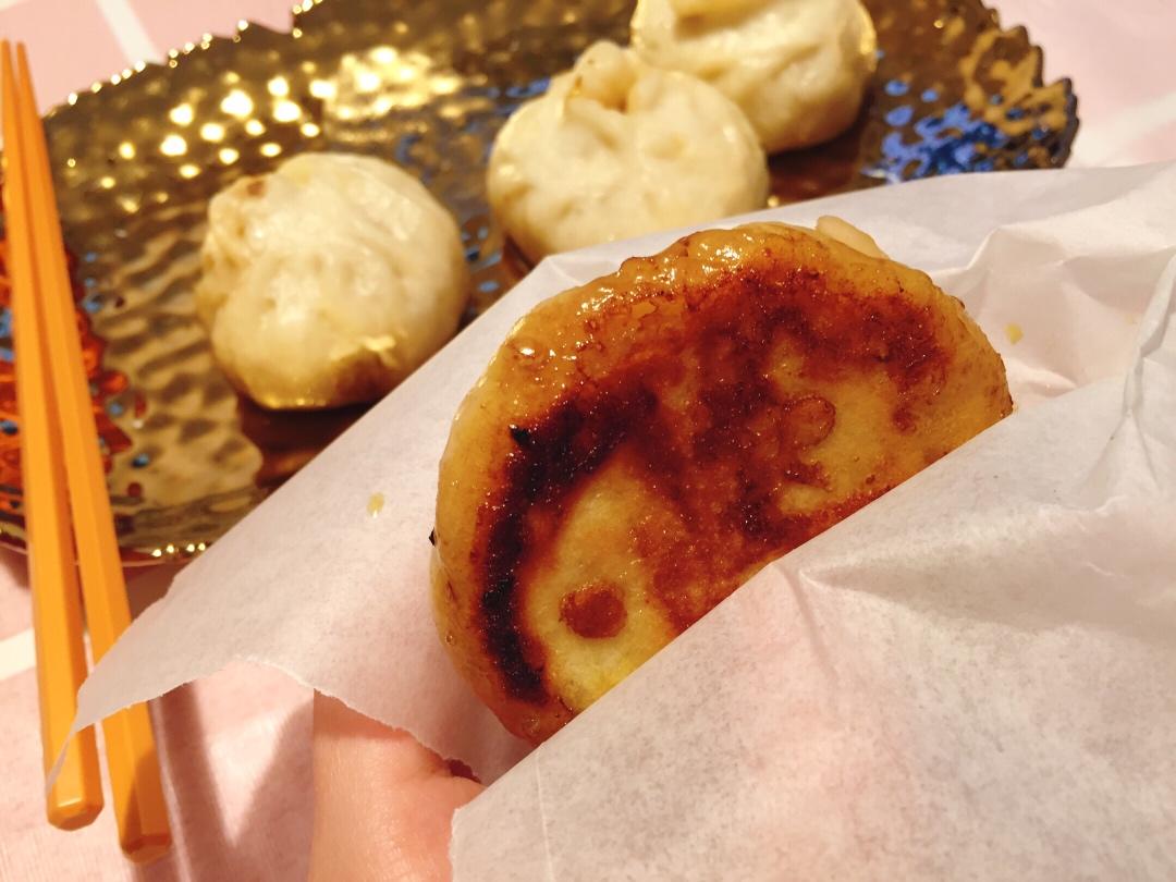 水煎包（现成包子版）