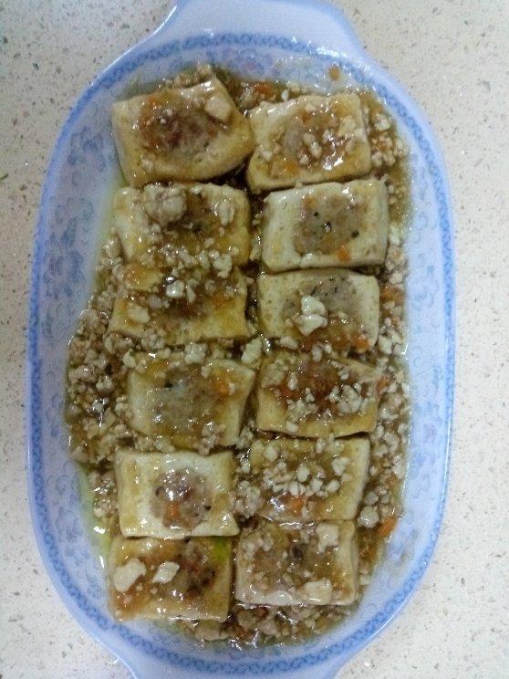 香煎酿豆腐【传统客家菜 】
