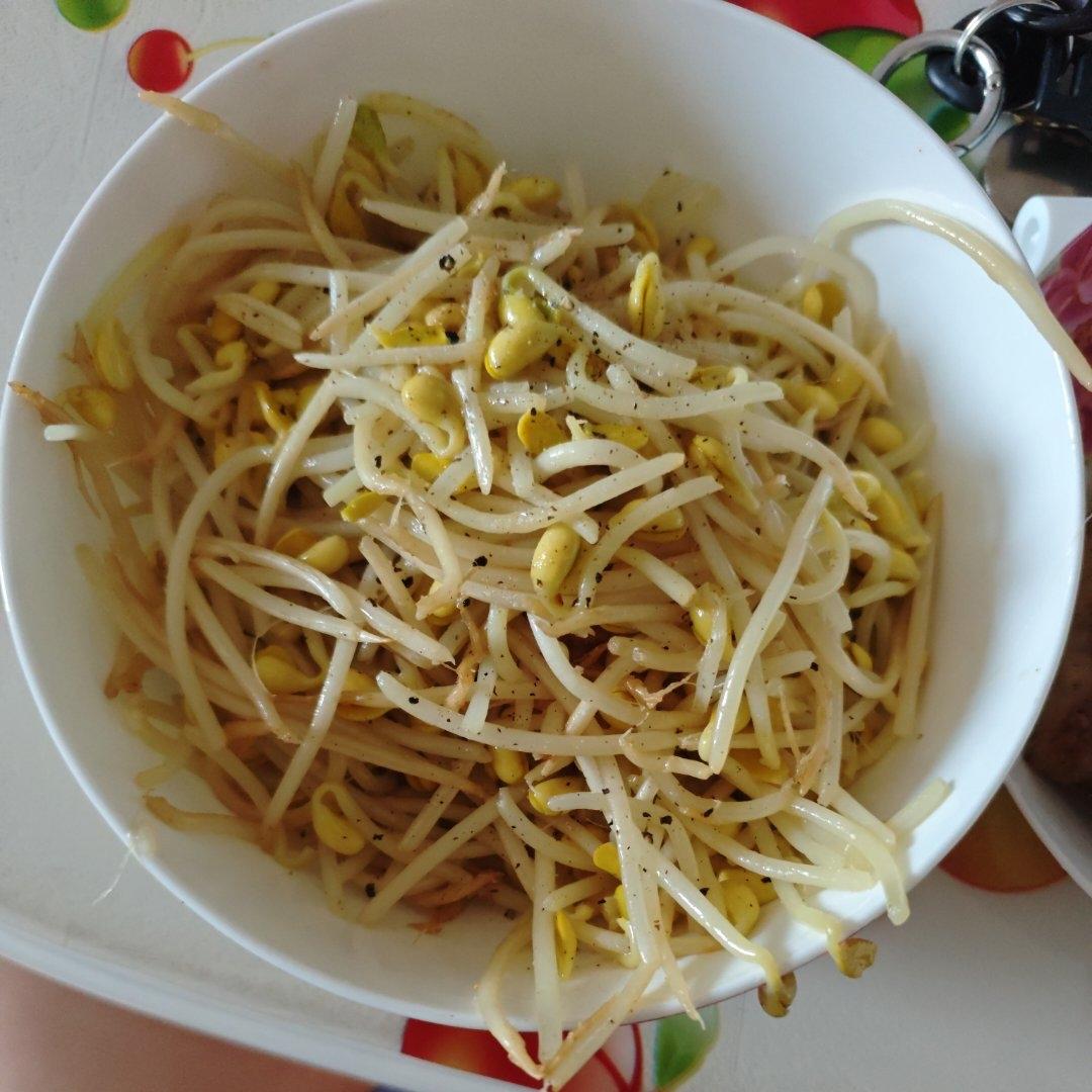 清炒豆芽