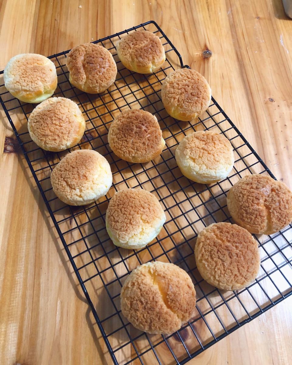十分美味的酥皮泡芙