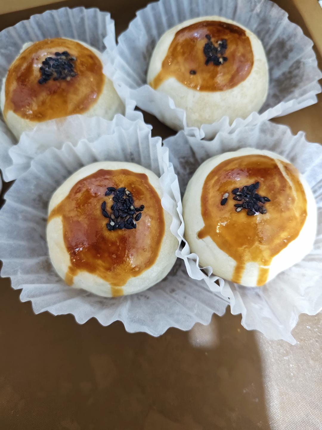超简单 免揉 酥掉渣的蛋黄酥(超详细附全程视频)不破酥『万能酥皮』