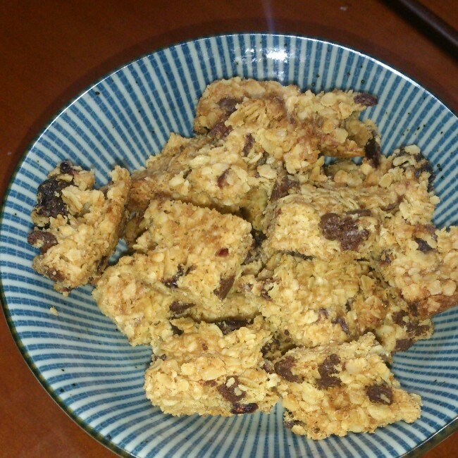 坚果巧克力燕麦能量块