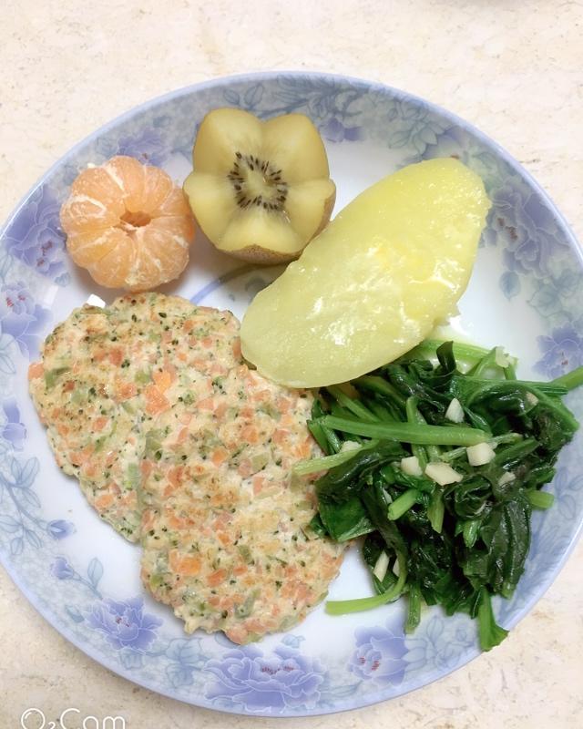 减脂鸡胸肉饼