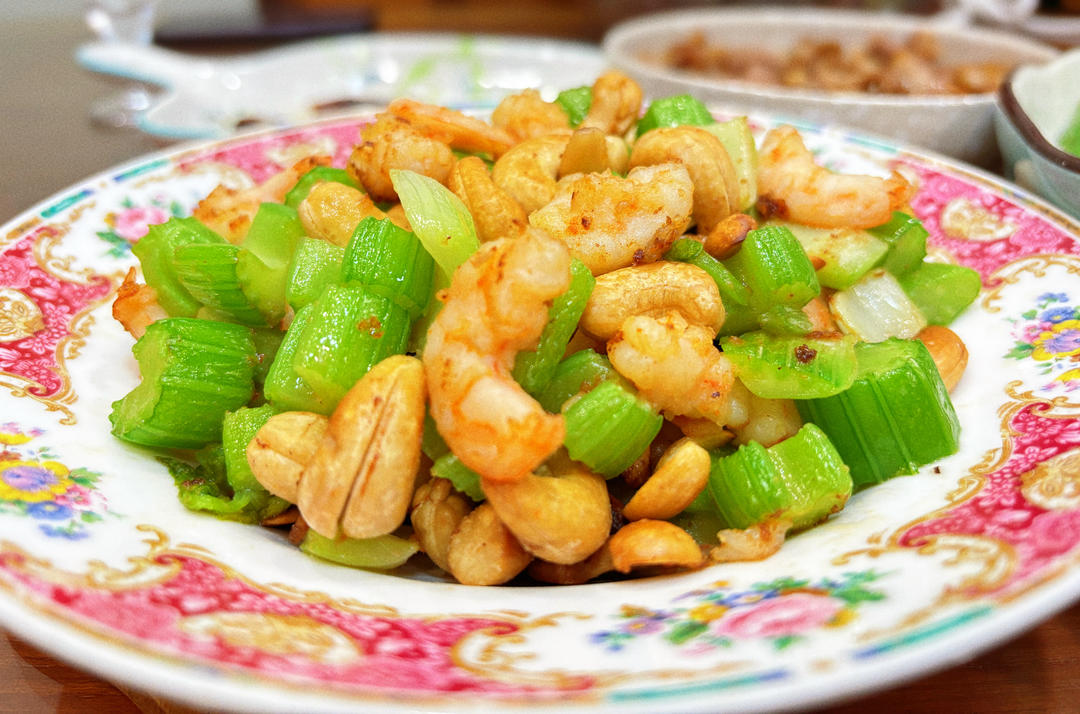 虾仁炒青瓜