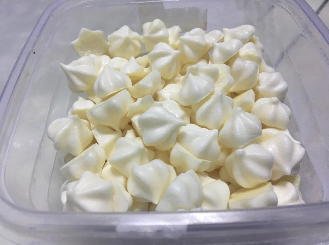 超级细腻立体的酸奶溶豆