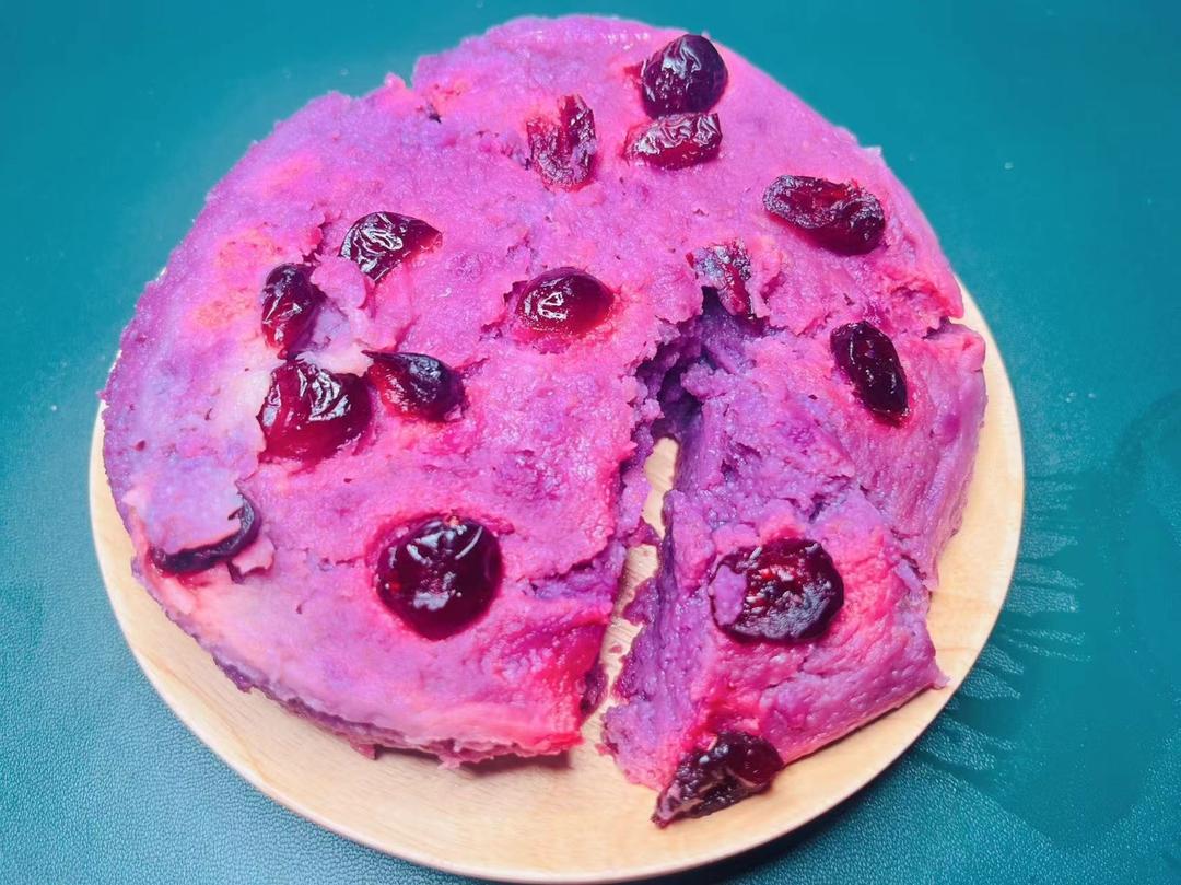 紫薯蒸糕