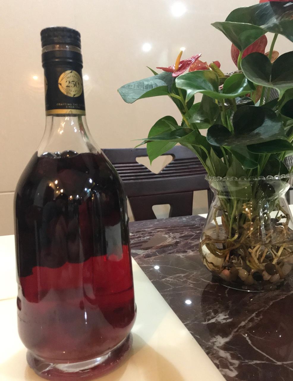 荭小厨做的蓝莓酒