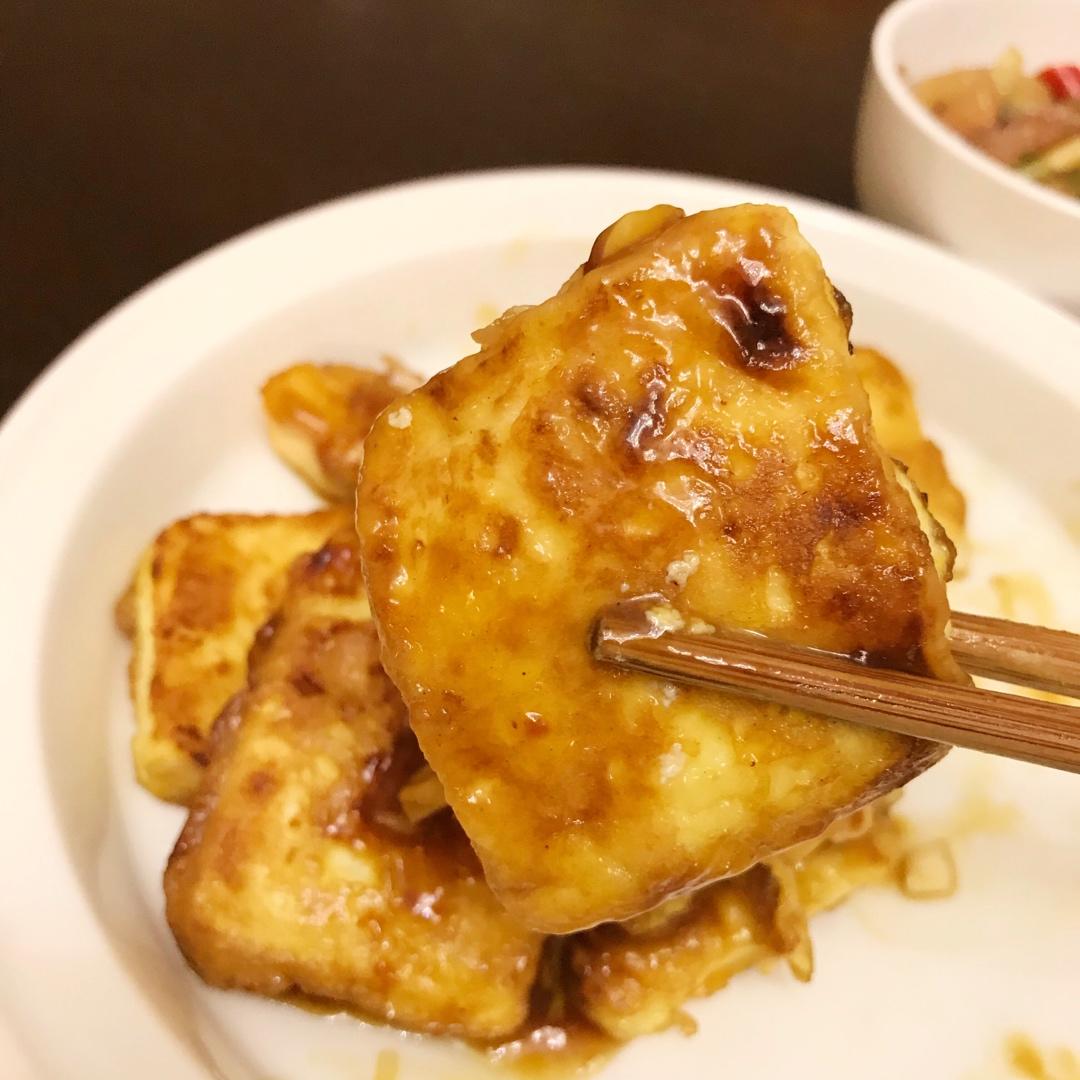 无敌好吃的香煎豆腐