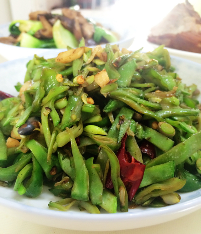 蒜蓉扁豆丝
