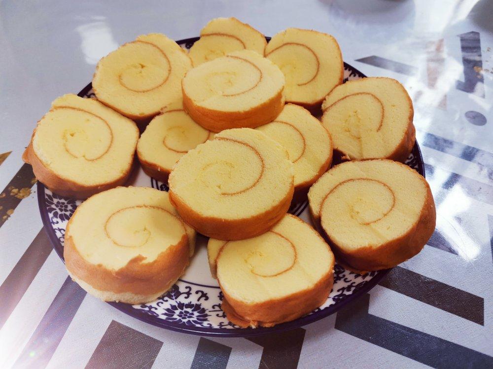 不开裂，不掉皮完美原味蛋糕卷