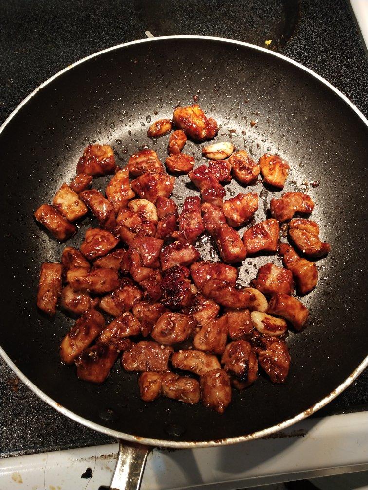 香蒜孜然猪肉粒-解馋神器