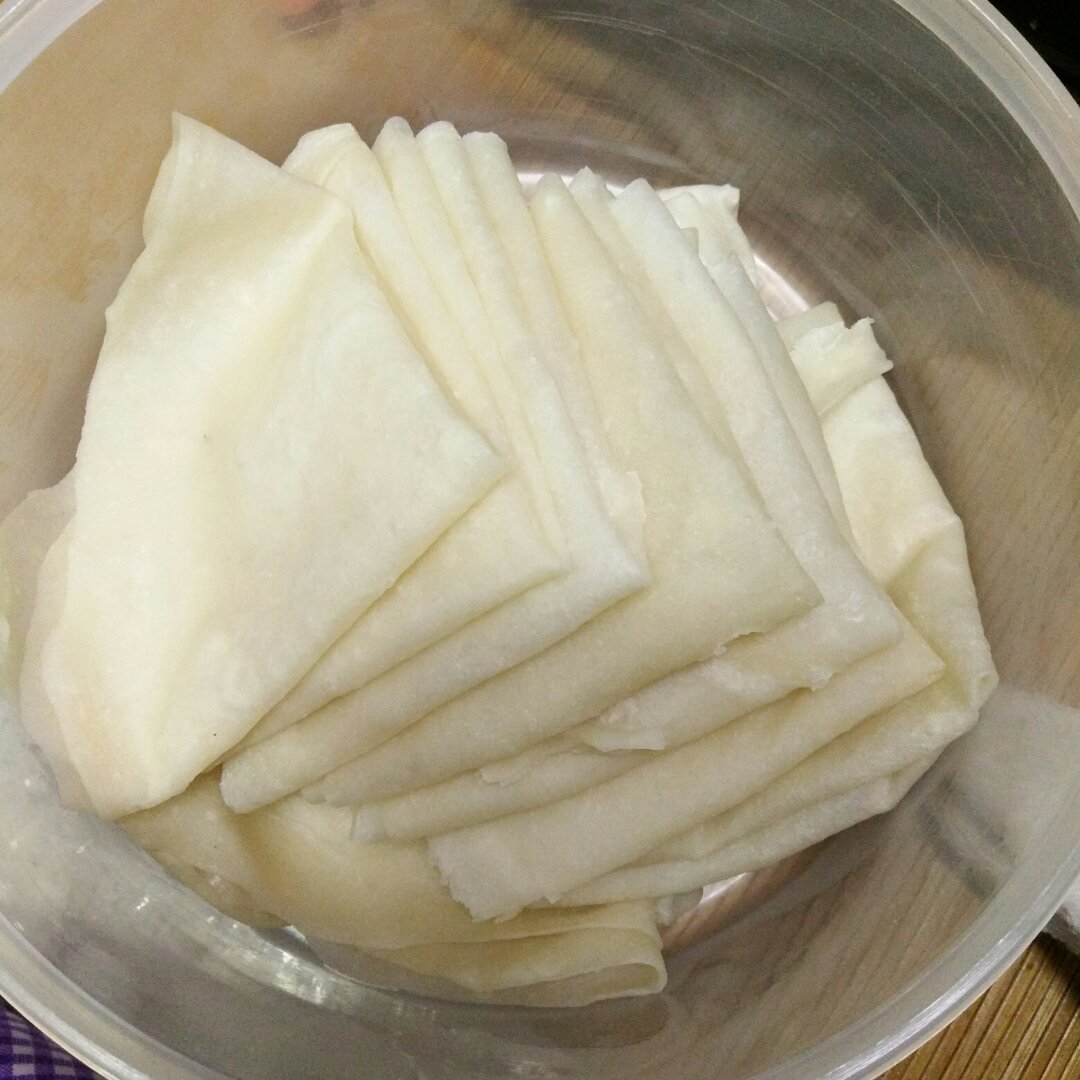 美味薄春饼的简易做法
