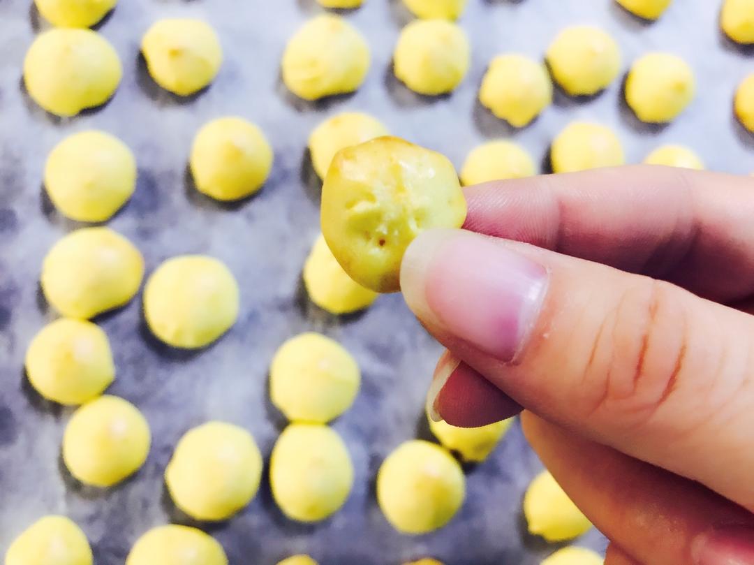 低糖无油版婴儿零食—奶香蛋黄小饼干