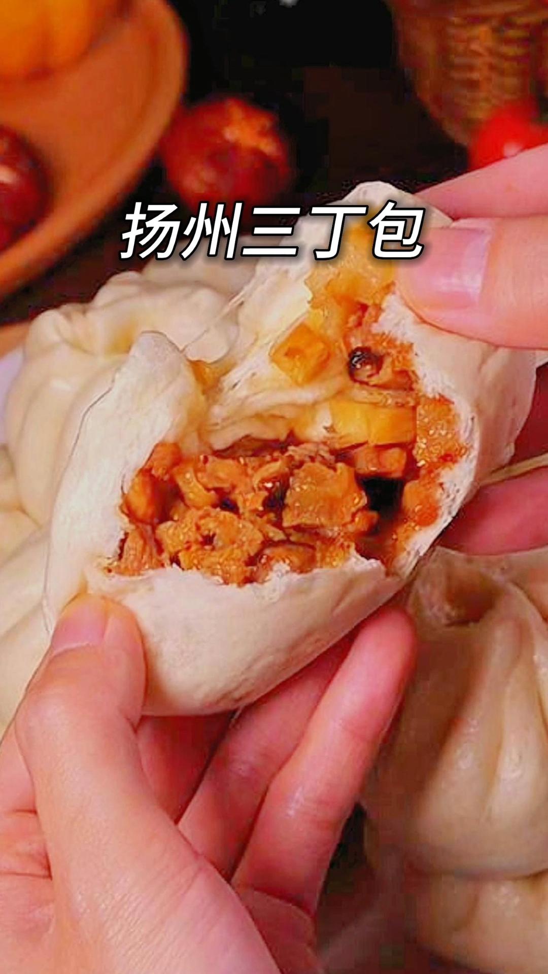 诗情画意的 扬州三丁包