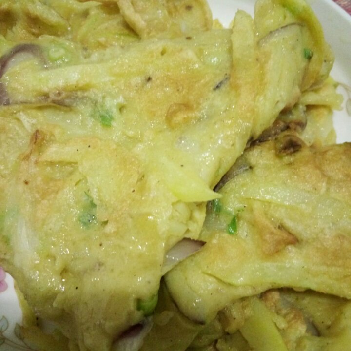 土豆洋葱煎饼