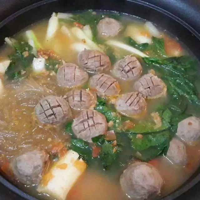 手打牛肉丸