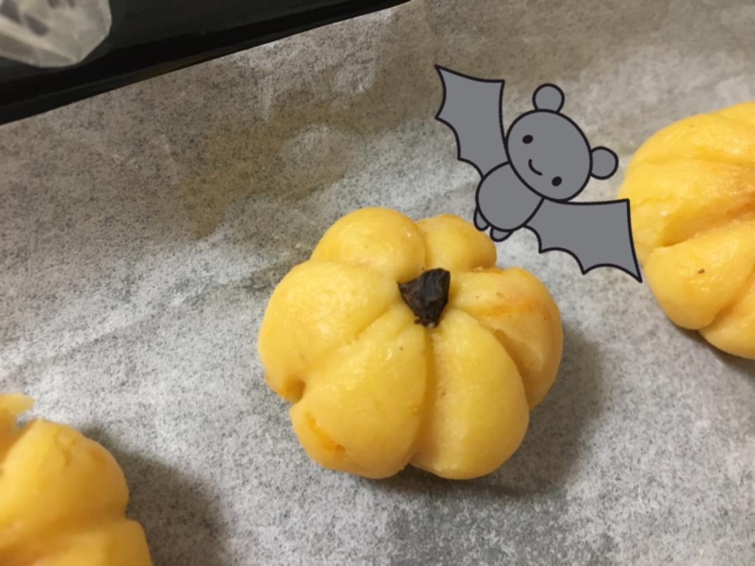 万圣节迷你南瓜饼干