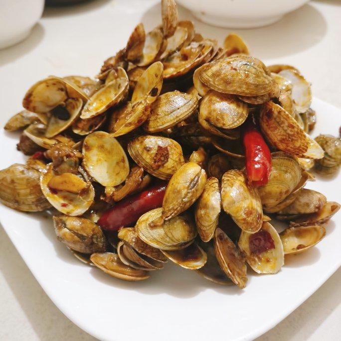 爆炒花蛤