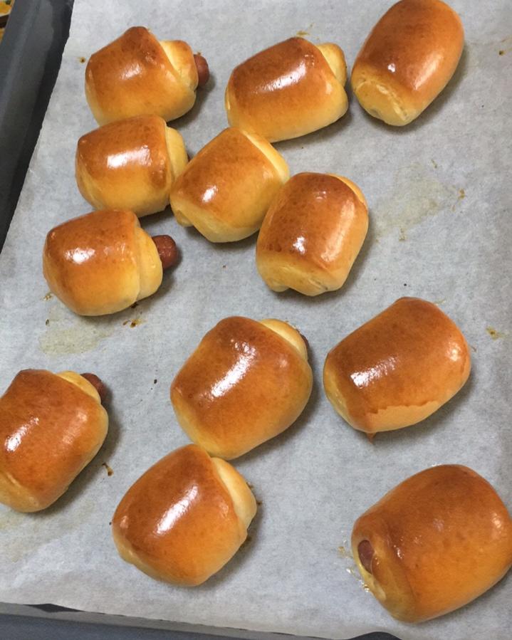 深受家人喜爱的松软面包——做法简单的汤种培根香葱面包