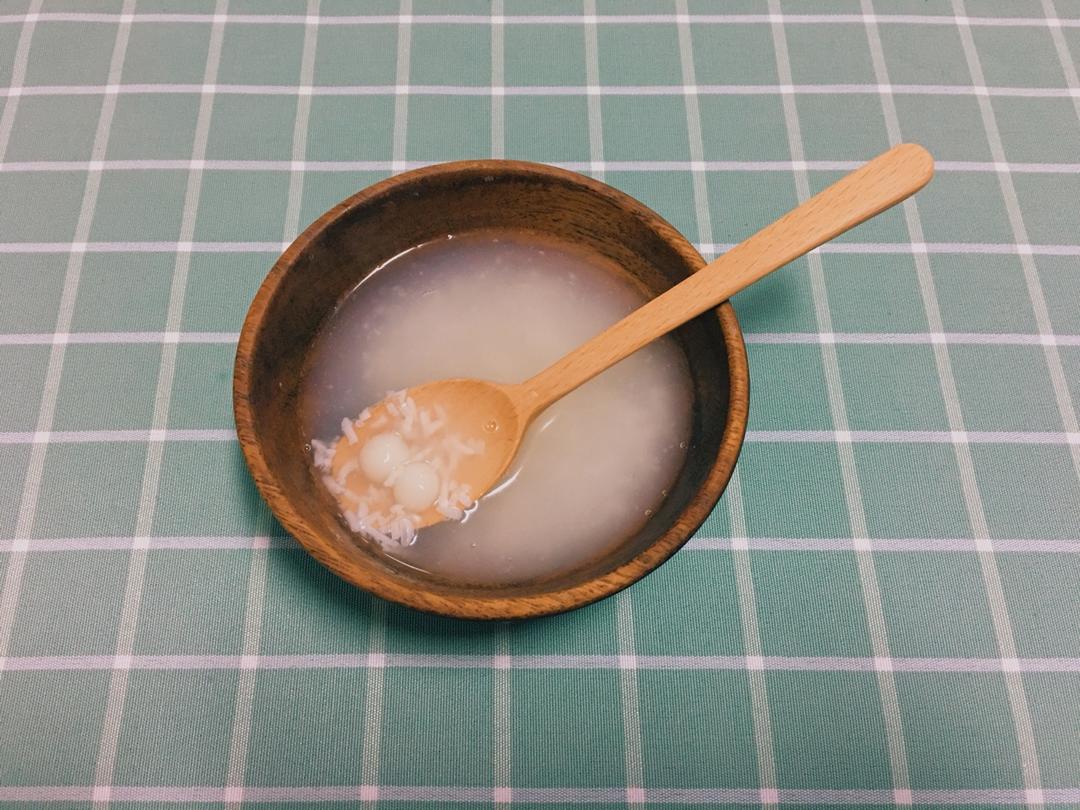 桂花米酒小汤圆