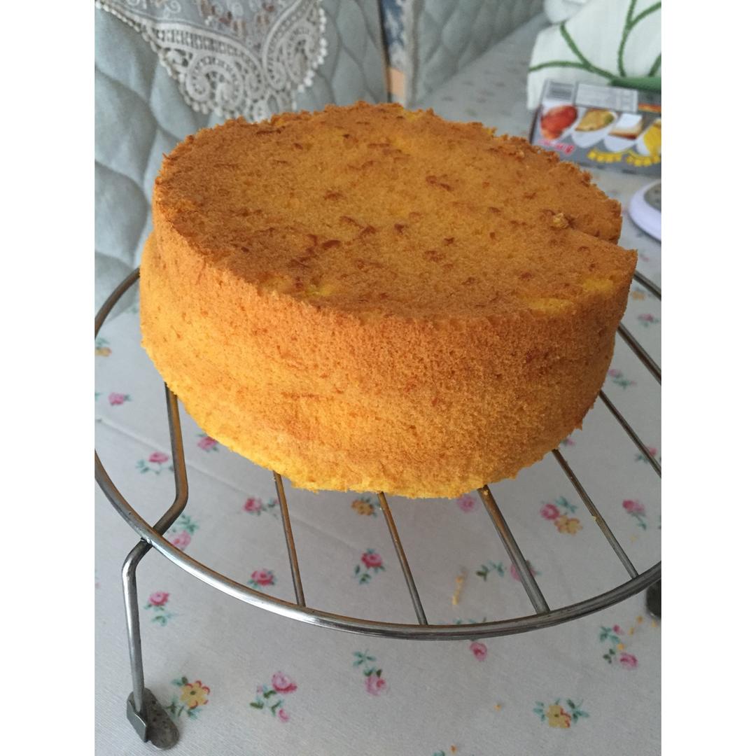 南瓜戚风蛋糕