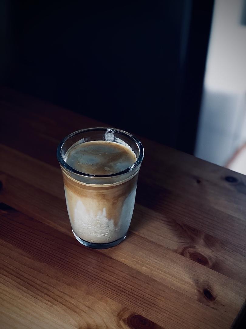 在家也能做出漂亮☕dirty☕脏咖啡👻