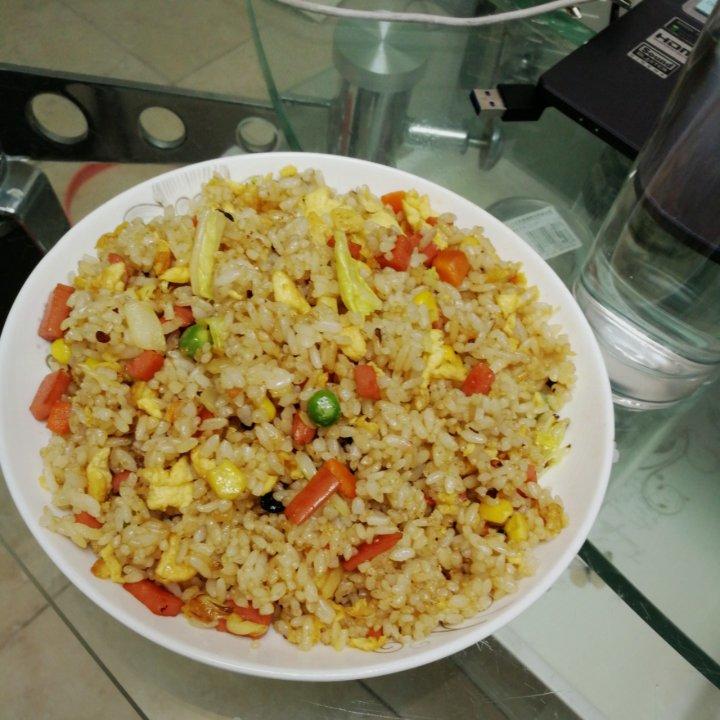 时光凉人吢做的家常蛋炒饭