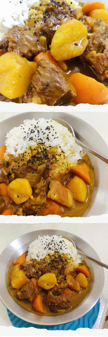 日式咖喱牛腩饭