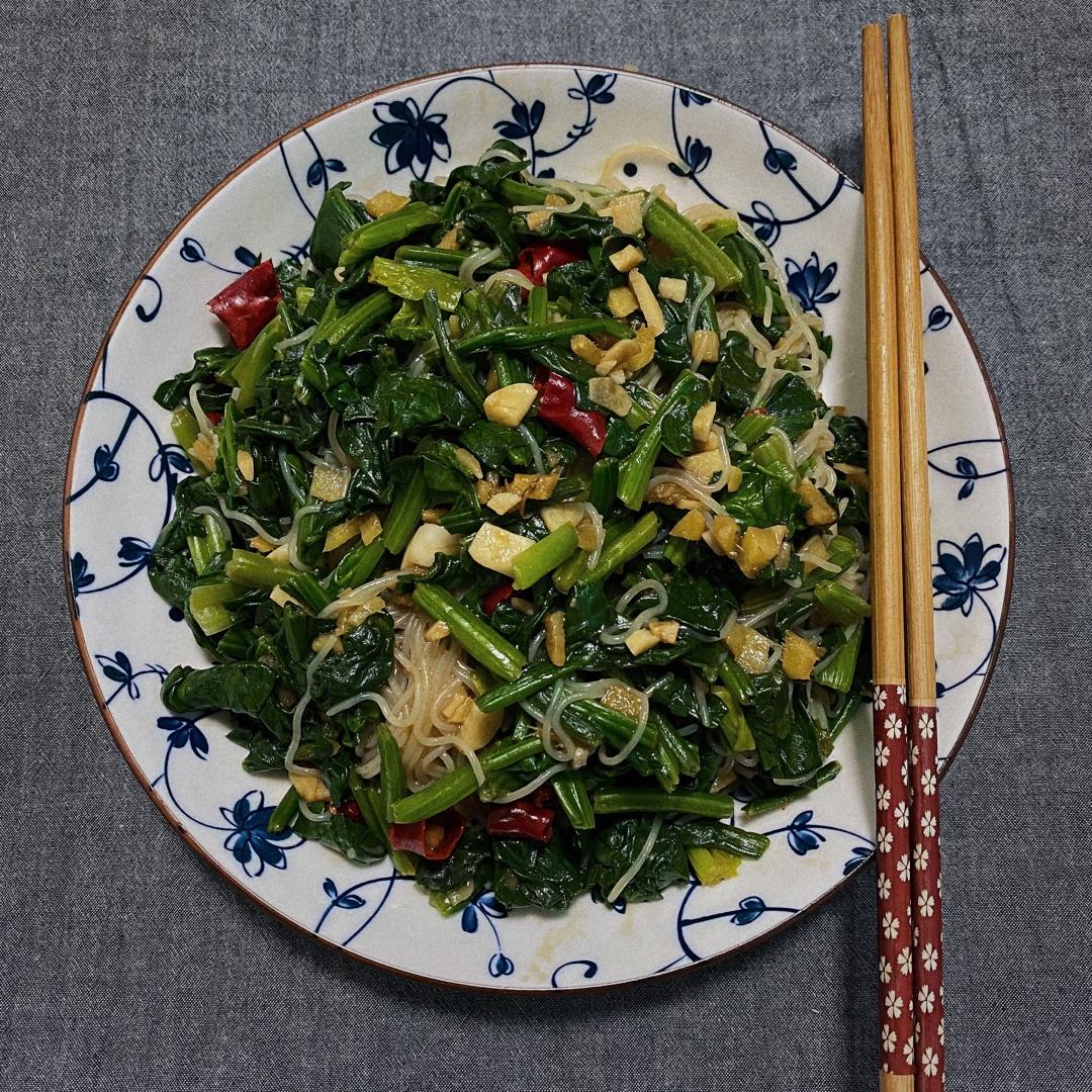 ‼️万能凉拌酱汁‼️菠菜这样做，好吃到哭