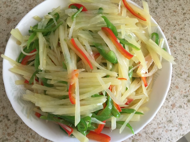 青椒土豆丝