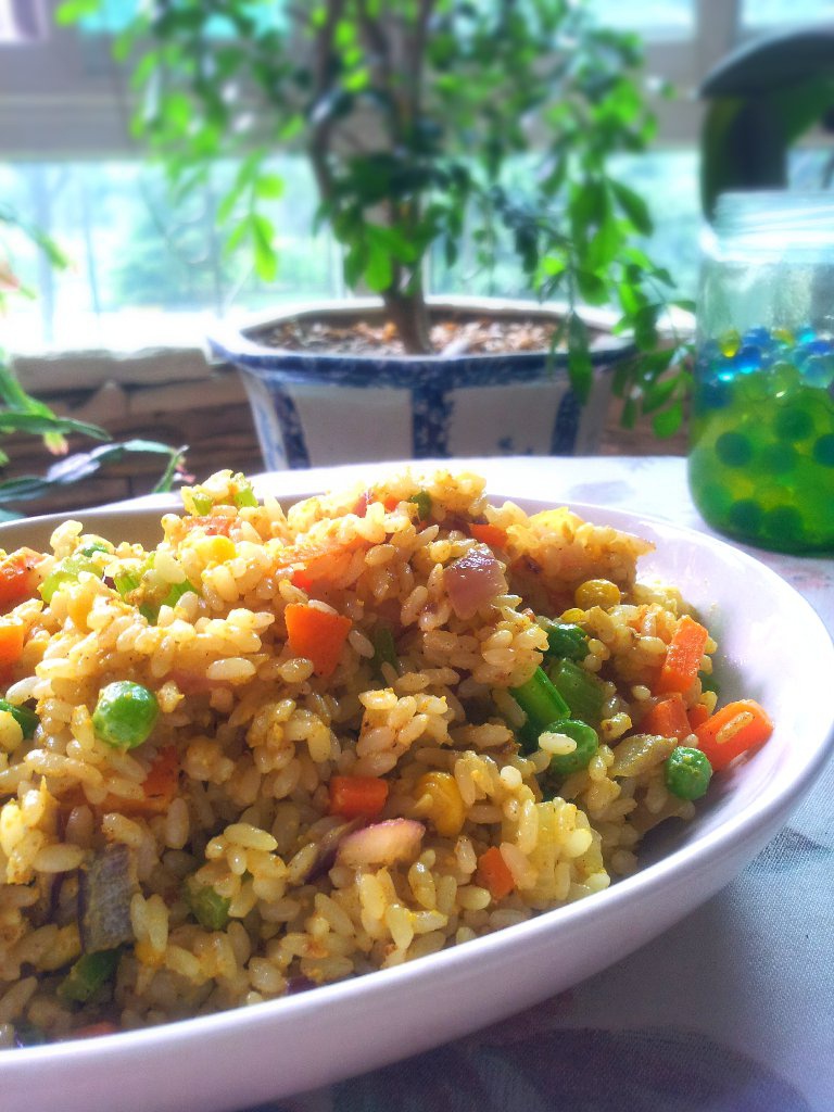 什蔬咖喱炒饭