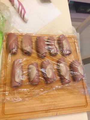 紫薯桃花酥的做法 步骤9