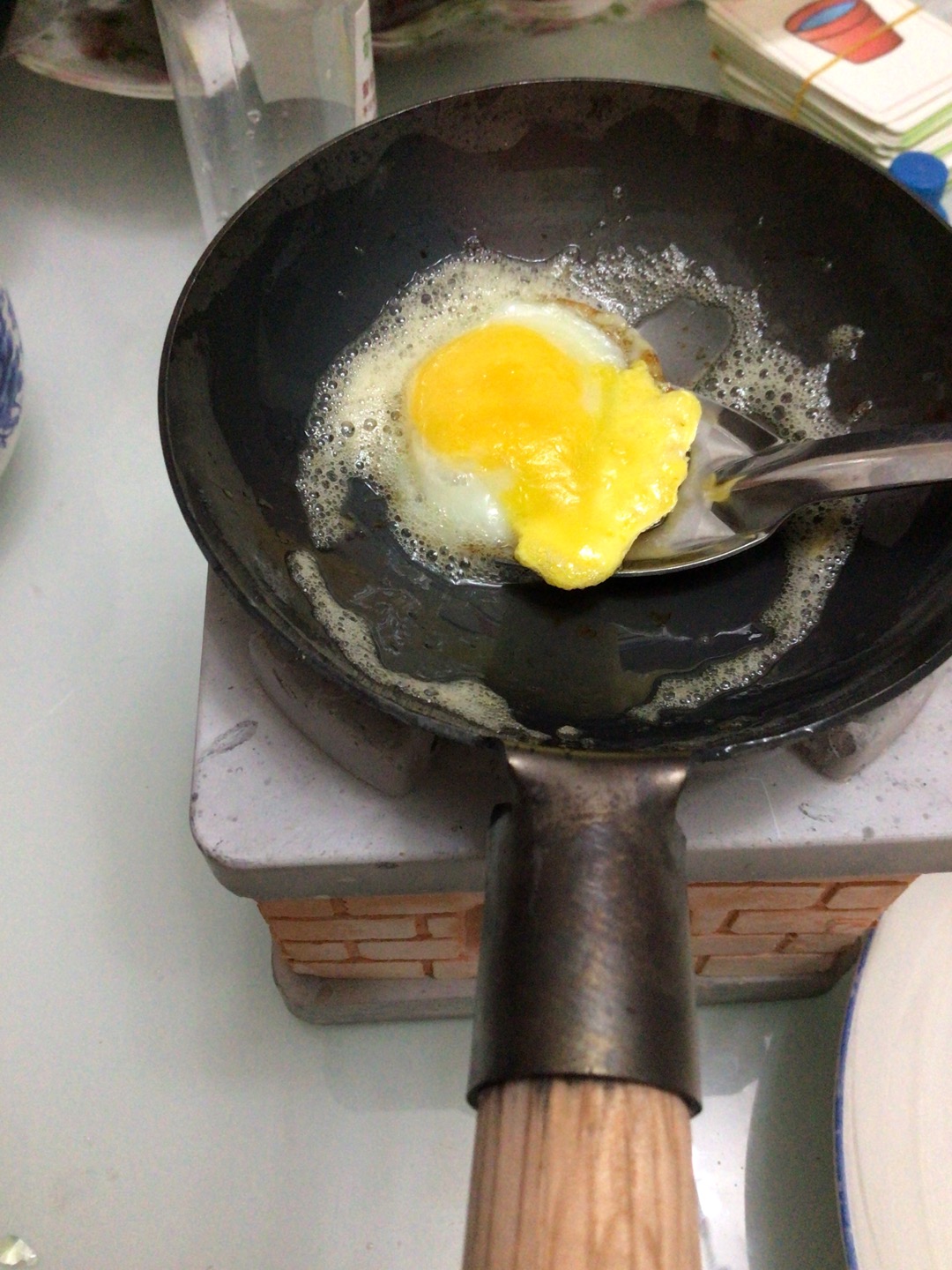 煎鹌鹑蛋