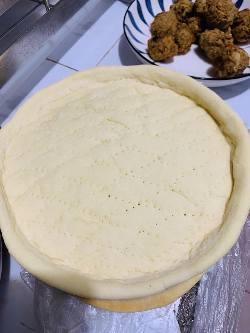 8寸披萨饼皮做法（🉑️厚🉑️薄，🉑️脆🉑️软）4张