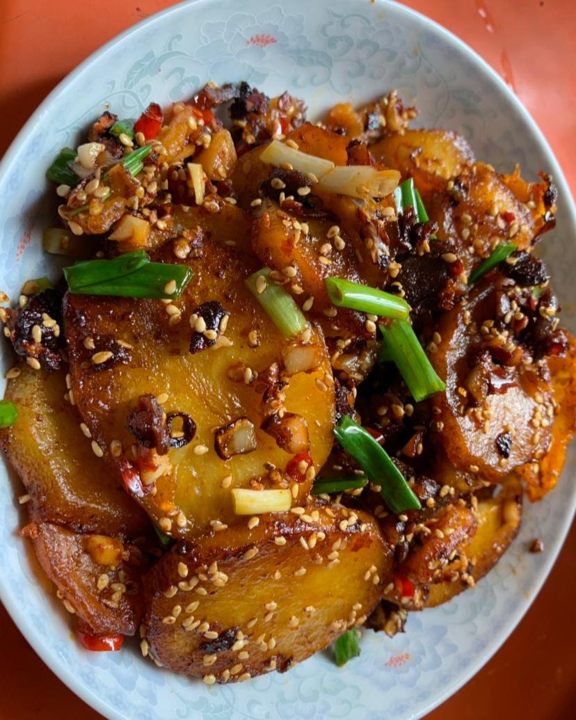 香煎土豆片（下饭神器）
