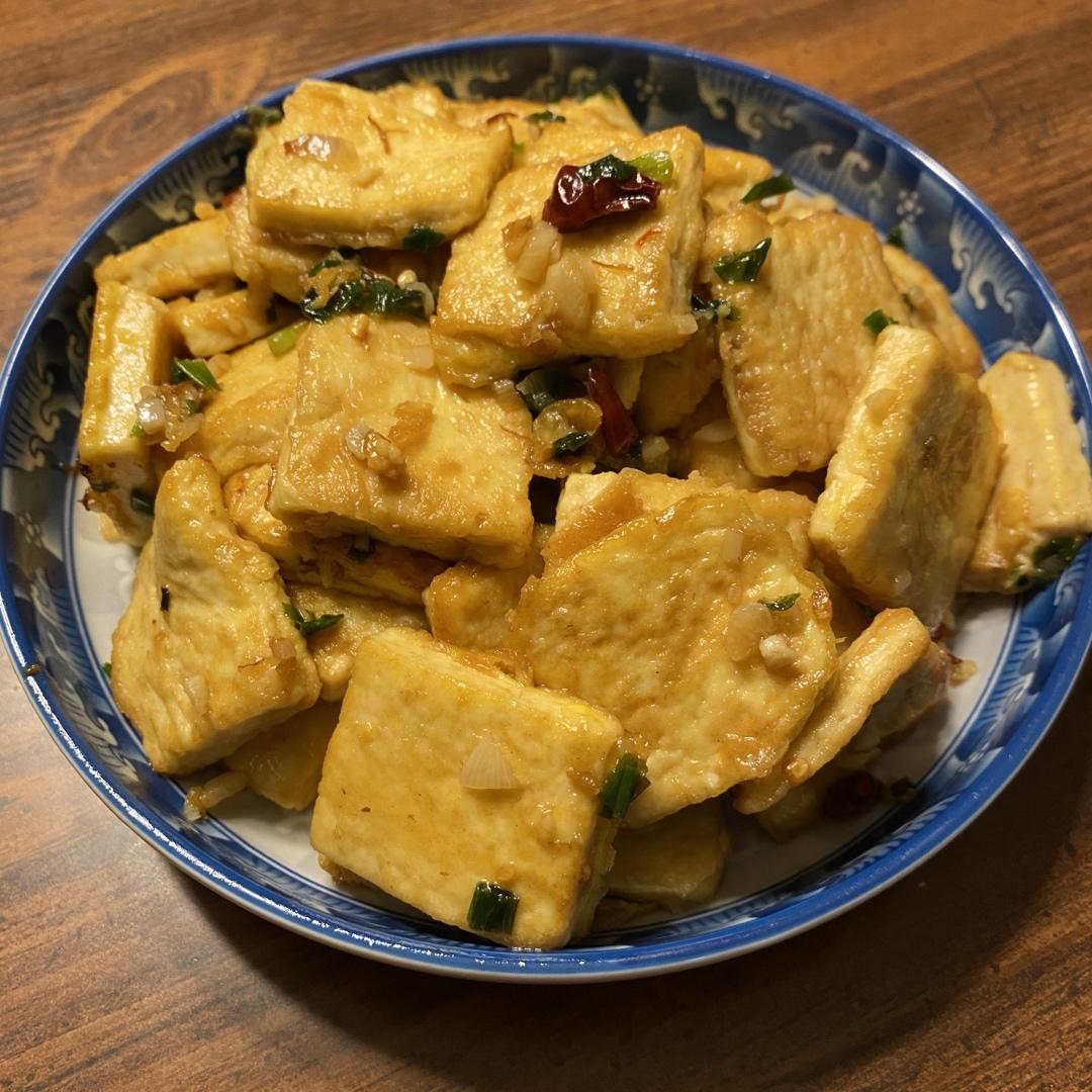 香煎老豆腐