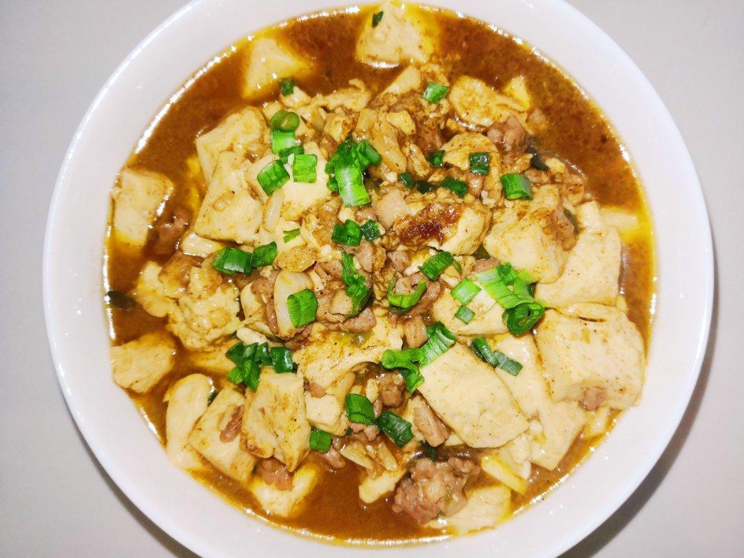沙茶肉沫焖豆腐