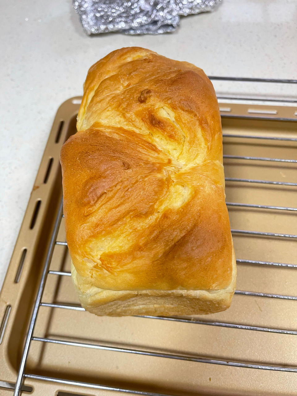 温柔咸香--奶盐小吐司