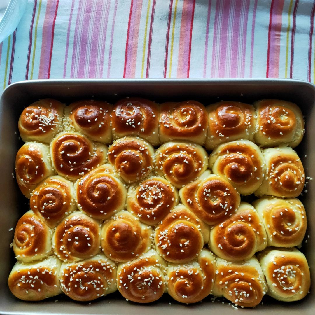 脆底蜂蜜小面包