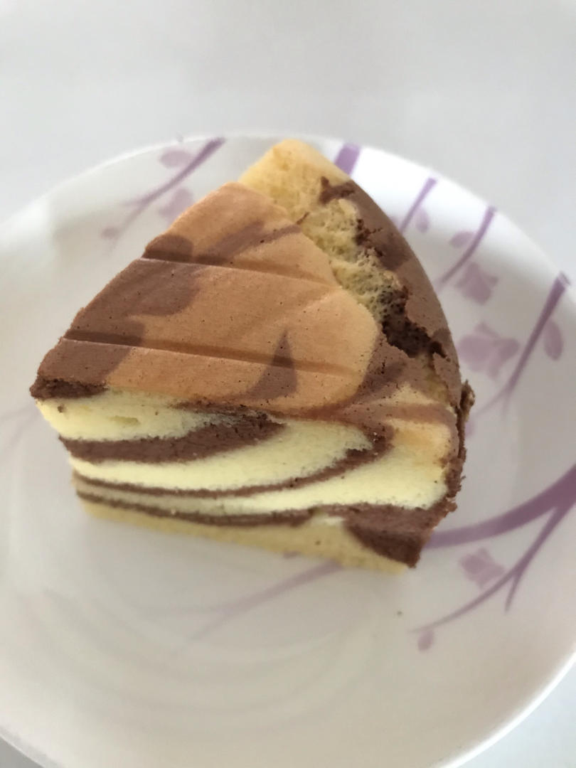 斑马纹戚风蛋糕