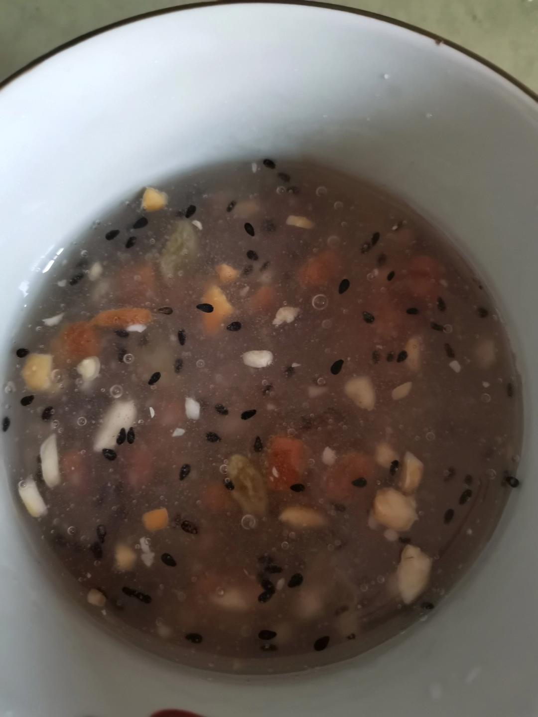 快手莲子粥